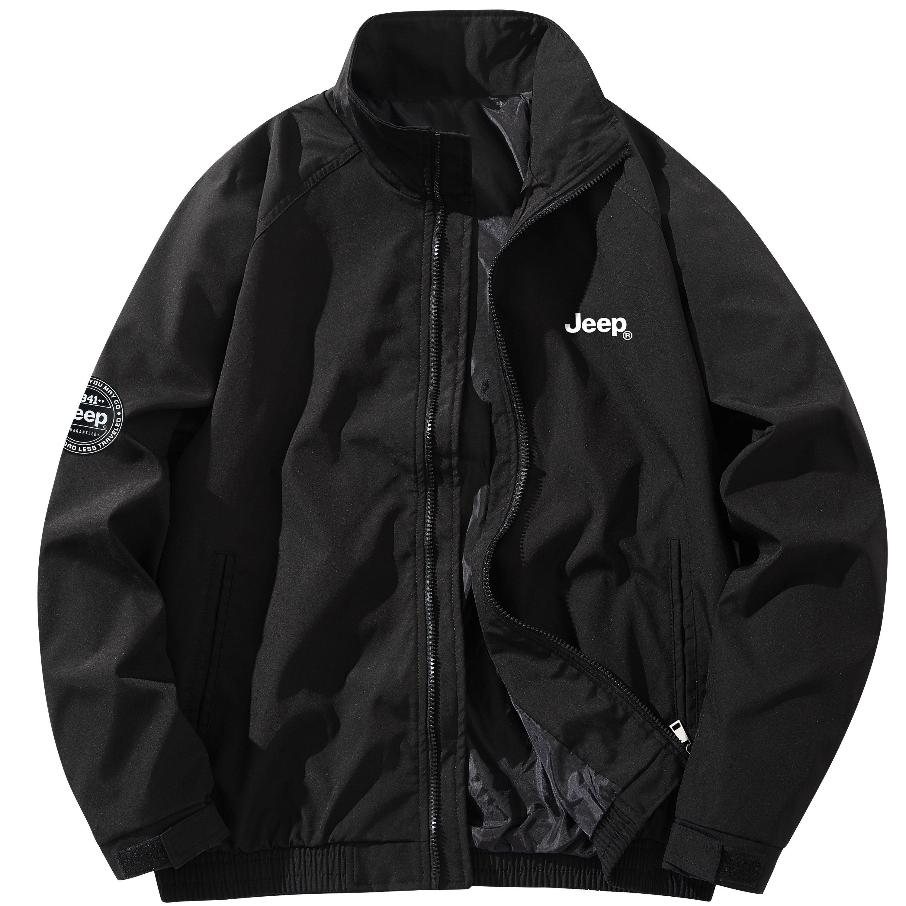 Jeep Outdoor Utility Casual Pilot Jacket Unisex Mountain Style P841MWJ668-jd