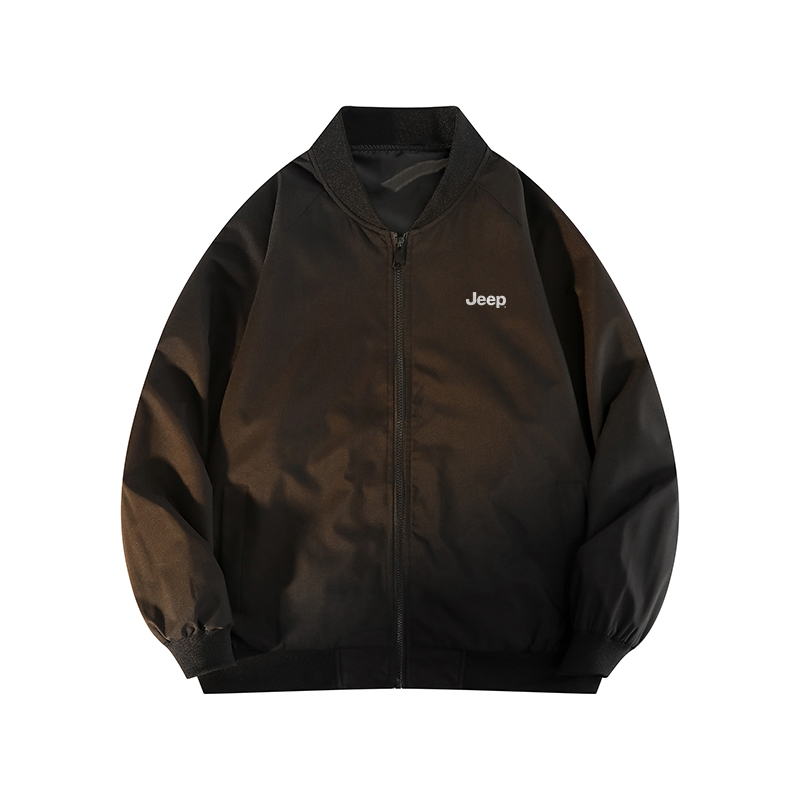 Jeep Outdoor Utility Windbreaker Jacket Unisex with Logo and Relaxed Fit P833MWJ208