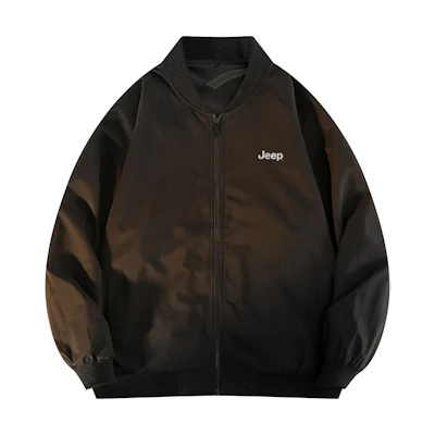 Jeep Outdoor Utility Windbreaker Jacket Unisex with Logo and Relaxed Fit P833MWJ208