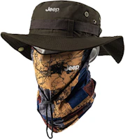 Jeep Outdoor UV Protection Fishing Bucket Hat - Unisex Summer Sun Hat Fishermans Hat Set 1709 Jeep Outdoor UV Protection Fishing Bucket Hat - Unisex Summer Sun Hat Fishermans Hat Set 1709