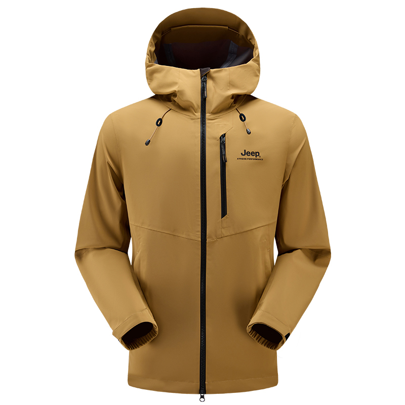 Jeep Outdoor Waterproof Breathable Lightweight Hooded Jacket Unisex J332094099