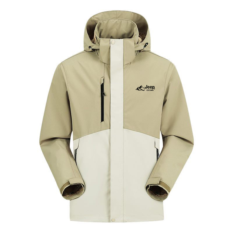 Jeep Outdoor Waterproof Hiking Jacket Unisex Mountain Series P741MWJ242