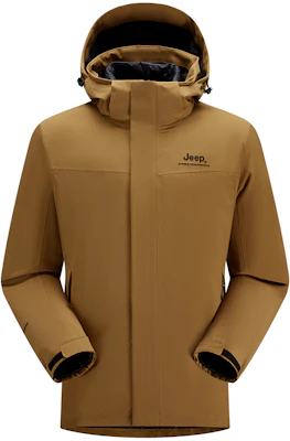 Jeep户外防水防风透气三合一男女同款登山夹克 J442074001 11