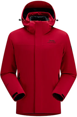 Jeep户外防水防风透气三合一男女同款登山夹克 J442074001 Order Jeep户外防水防风透气三合一男女同款登山夹克 J442074001