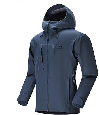 Jeep户外防水防风登山夹克 多功能外套 J332094098 3