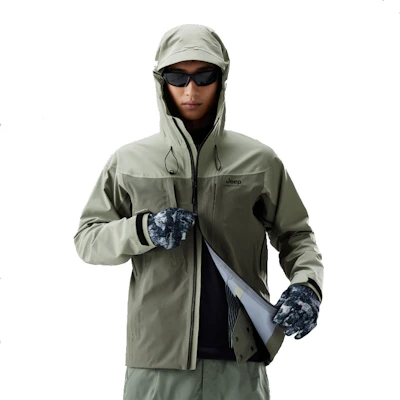 Jeep户外防水防风登山夹克 多功能外套 J332094098 20