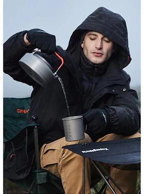 Jeep户外防水防风连帽三合一夹克徒步保暖男女通用 J042094075P 8