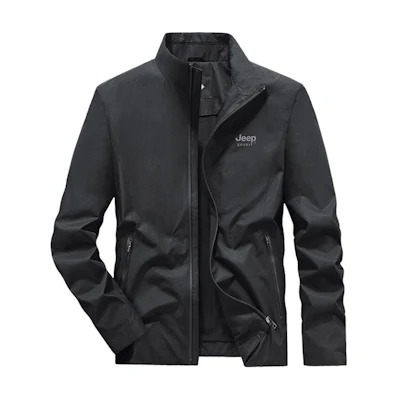 Jeep Outdoor Windproof Utility Jacket - Casual, Loose Fit with Print JPL6055-3