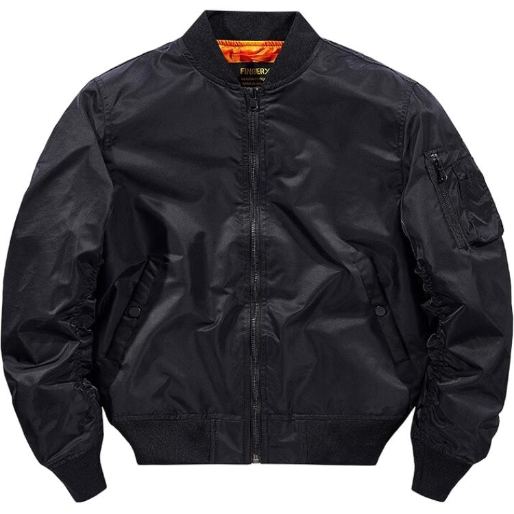 Jeep Pilot Style Padded Loose-Fit Baseball Collar Jacket HXMA8802-3JP