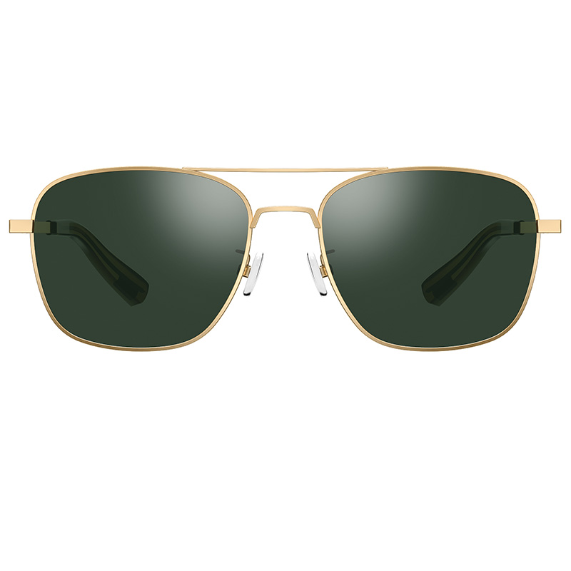 Lookbook Jeep偏光方形钛合金太阳镜 防紫外线男女通用驾驶眼镜 T6340