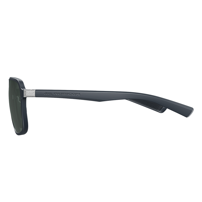 Sizing Jeep男士偏光太阳镜-防紫外线防刮，哑光黑色款式。 JEEP/R6344