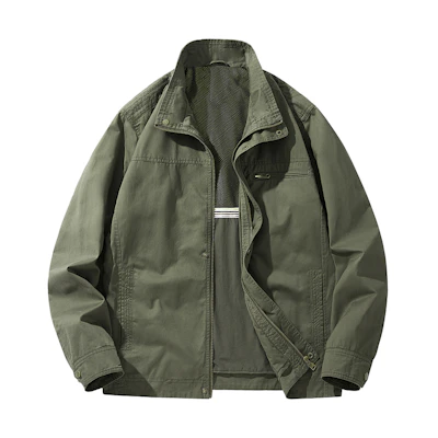 Jeep Relaxed Fit Casual Comfort Collared Jacket JP6921