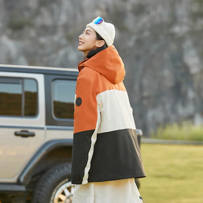 Jeep Renegade 户外防水连帽抓绒内衬三合一保暖夹克 P844MWF005 13