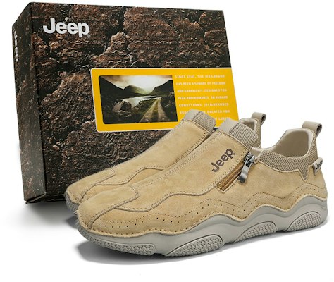 Kasut Kulit Retro Jeep Lelaki - Ringan & Selesa untuk Mendaki Kasual. P241M01041 Buy Kasut Kulit Retro Jeep Lelaki - Ringan & Selesa untuk Mendaki Kasual. P241M01041
