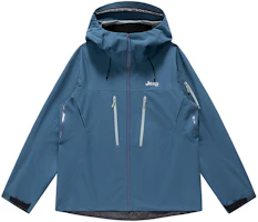 Sizing Jeep Retro Outdoor Waterproof Windbreaker Jacket Unisex for Hiking & Urban Use P843MWF323-ST