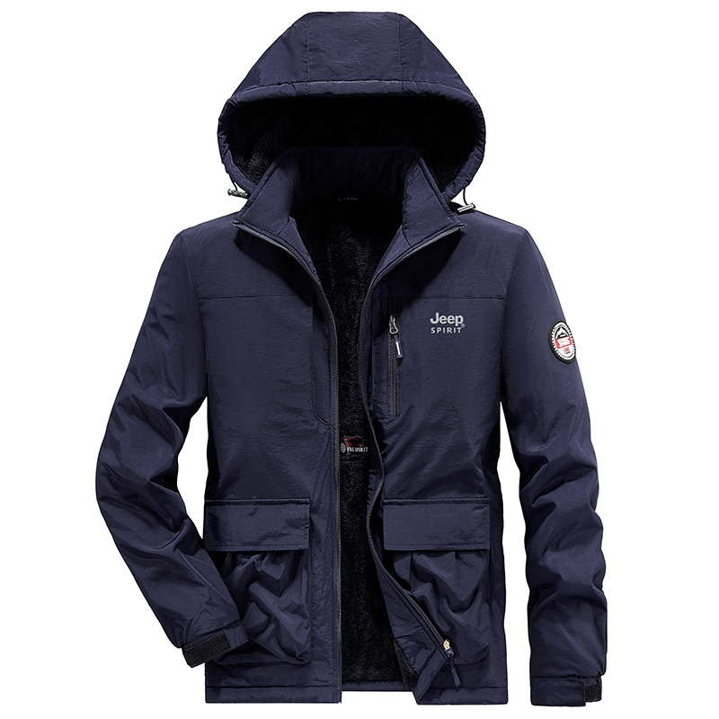Jeep Retro Outdoor Windproof Insulated Hiking Jacket Unisex JWD7912