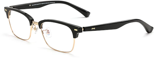Jeep Retro Square Optical Eyeglasses Frame for Men - Gold Business Style JEEPB8240 Jeep Retro Square Optical Eyeglasses Frame for Men - Gold Business Style JEEPB8240