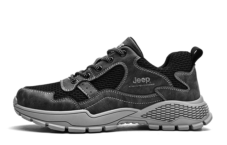 Jeep Running Sneaker 'Black Breathable'