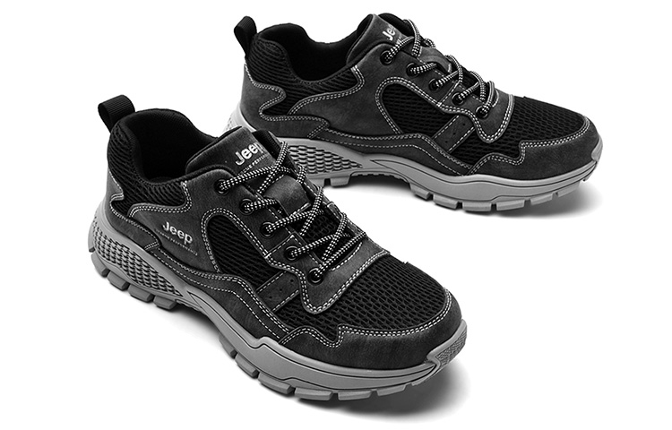 Jeep Running Sneaker 'Black Breathable' 圖 3