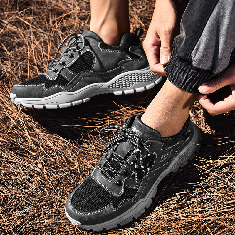Jeep Running Sneaker 'Black Breathable' 圖 6