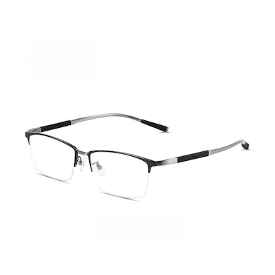 Jeep Semi-Rimless Lightweight Titanium Optical Frame T8200 Glasses JEEP/T8200