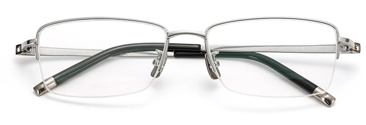 Jeep半框钛金属光学眼镜-极简黑色镜架 JEEPT5024 Shop Jeep半框钛金属光学眼镜-极简黑色镜架 JEEPT5024