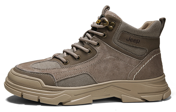 Jeep Short Ankle Outdoor Work Boots Space Gray C214M06011 Space Grey