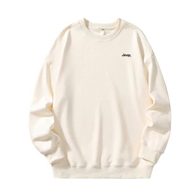 Jeep Simple Logo Casual Oversized Crewneck Sweatshirt Unisex P843MKJ181