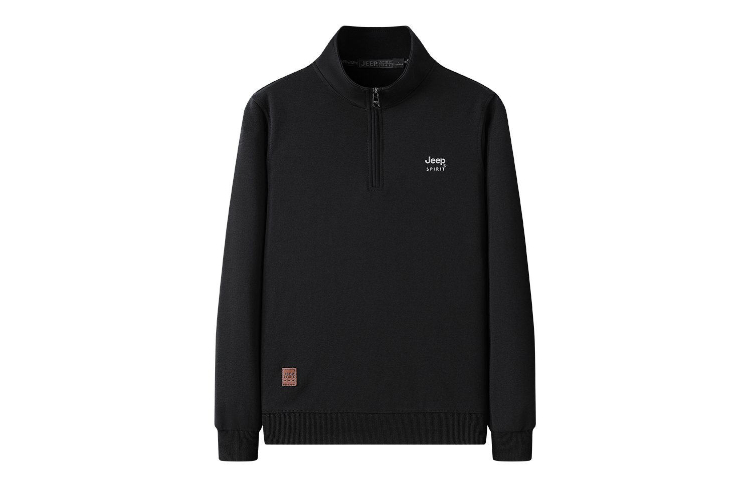 Jeep Simple Logo Half-Zip Pullover Sweatshirt Unisex - Fall/Winter Edition 22MB783SS7152