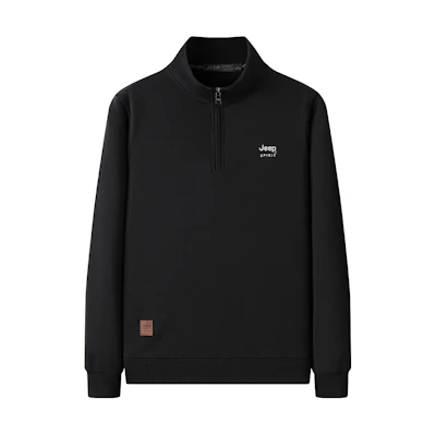 Jeep Simple Logo Half-Zip Pullover Sweatshirt Unisex - Fall/Winter Edition 22MB783SS7152