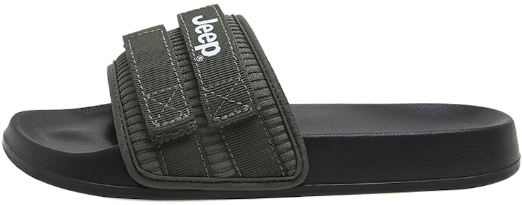 Jeep吉普 Jeep 輕便平底休閒 一字拖鞋 男女同款 3