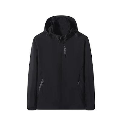Jeep Solid Color Casual Outdoor Hooded Jacket Unisex JEEP-6268