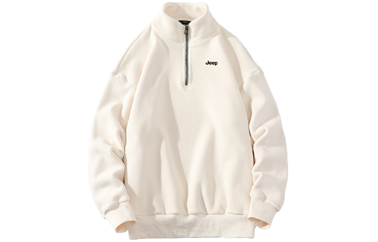 Jeep Solid Color Casual Sweatshirt Unisex P841MKJ151