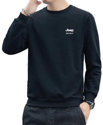 Jeep Solid Color Crewneck Fleece Sweatshirt - Casual and Warm 19MB783SS6555B Buy Jeep Solid Color Crewneck Fleece Sweatshirt - Casual and Warm 19MB783SS6555B