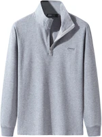 Jeep Solid Color Half-Zip Pullover Sweatshirt 20MA783SS2023 Jeep Solid Color Half-Zip Pullover Sweatshirt 20MA783SS2023