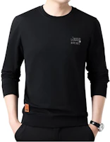 Jeep Solid Logo Crewneck Pullover Sweatshirt Long Sleeve 22MB773SS1056 Jeep Solid Logo Crewneck Pullover Sweatshirt Long Sleeve 22MB773SS1056