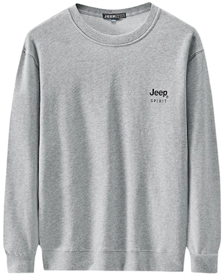 Jeep Solid Logo Crewneck Sweatshirt for Men 21MA773SS2201 Buy Jeep Solid Logo Crewneck Sweatshirt for Men 21MA773SS2201