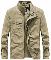 Jeep Solid Multi-Pocket Casual Outdoor Jacket JK0441258 Jeep Solid Multi-Pocket Casual Outdoor Jacket JK0441258