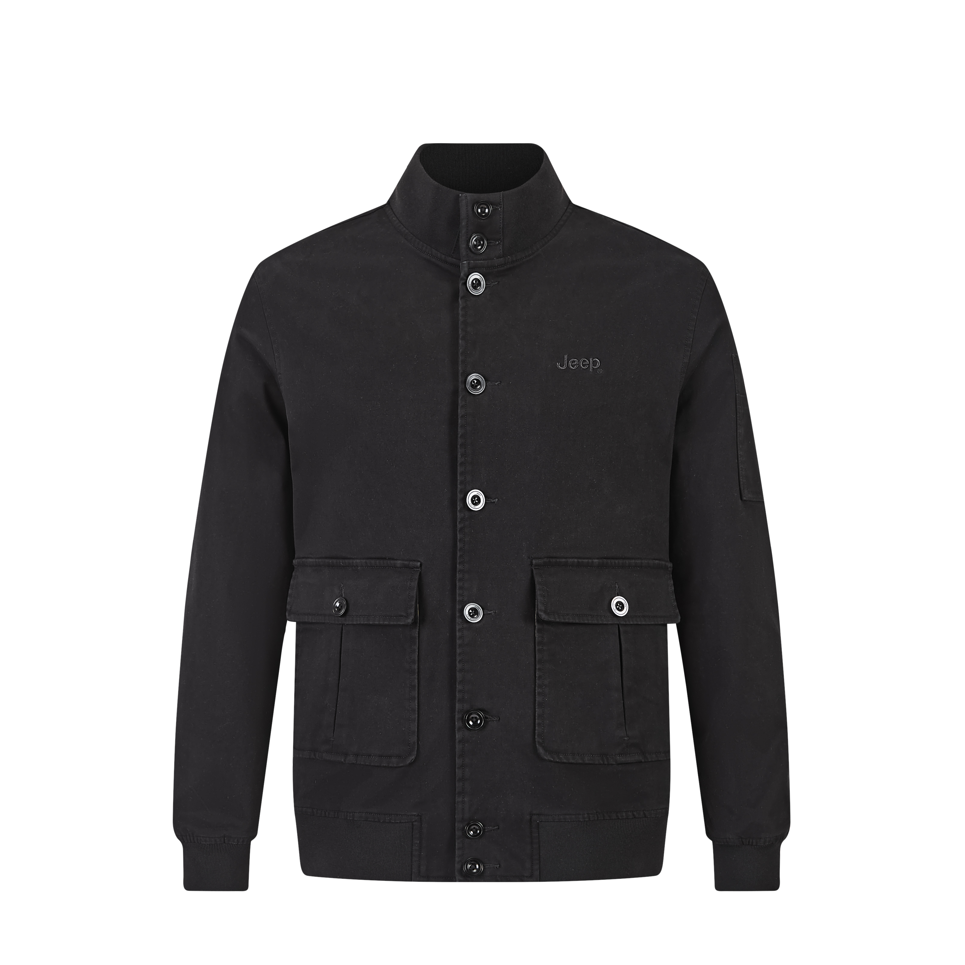 Cheap Jeep SS25 复古户外棒球领夹克 - 休闲时尚外套 P834MWJ032-KD