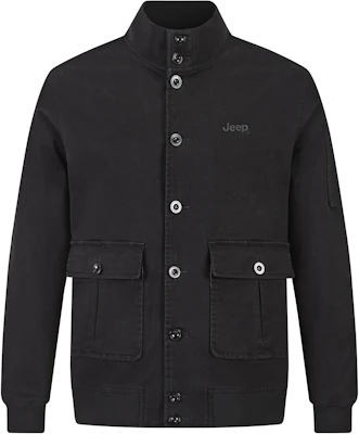 Jeep SS25 复古户外棒球领夹克 - 休闲时尚外套 P834MWJ032-KD Cheap Jeep SS25 复古户外棒球领夹克 - 休闲时尚外套 P834MWJ032-KD