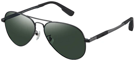 Jeep Titanium Alloy Aviator Polarized Sunglasses with UV Protection JEEP/T6339 Jeep Titanium Alloy Aviator Polarized Sunglasses with UV Protection JEEP/T6339