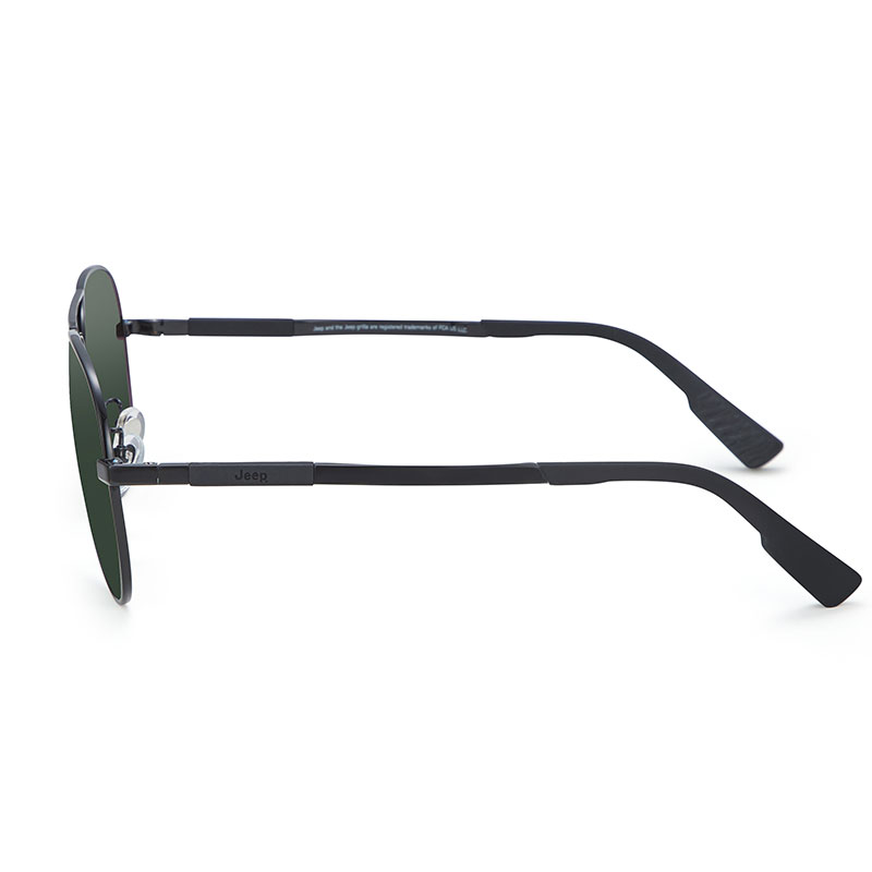 Shop Jeep 钛合金飞行员偏光太阳镜 防紫外线 JEEP/T6339