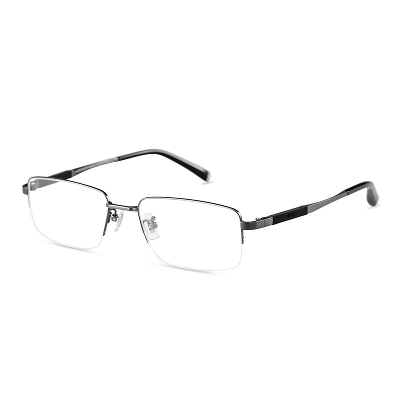 Jeep Titanium Lightweight Rectangle Blue Light Glasses for Men Business Style JEEP/T8223
