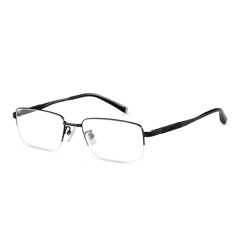 Purchase Jeep钛金超轻矩形防蓝光眼镜 男士商务风格 JEEP/T8223