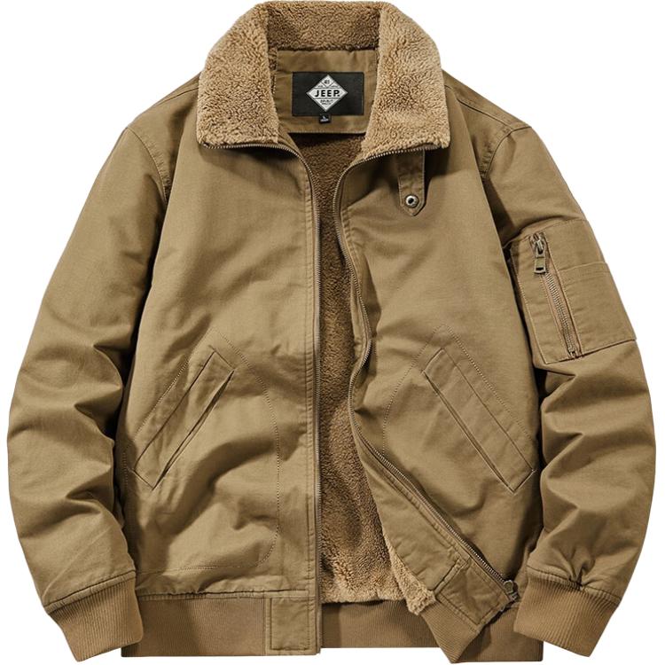 Jeep Trendy Fashion Solid Color Casual Jacket GT1811A-2