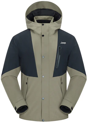 Jeep男女通用防水防风透气三合一徒步旅行夹克 P844MWD121 6