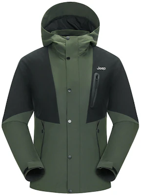 Jeep男女通用防水防风透气三合一徒步旅行夹克 P844MWD121 1