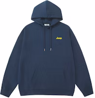 Jeep Unisex American Casual Solid Color Letter Hooded Pullover Sweatshirt P843MKJ601 Jeep Unisex American Casual Solid Color Letter Hooded Pullover Sweatshirt P843MKJ601