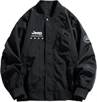 Jeep Unisex American Outdoor Bomber Jacket with Baseball Collar Style P841MWJ717-jd Jeep Unisex American Outdoor Bomber Jacket with Baseball Collar Style P841MWJ717-jd