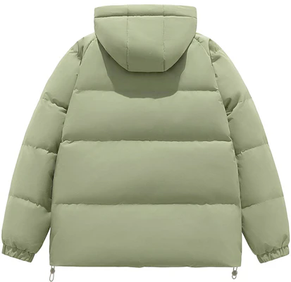 Jeep 男女款美式风格连帽拉链长袖羽绒外套 P84JMWD062 7